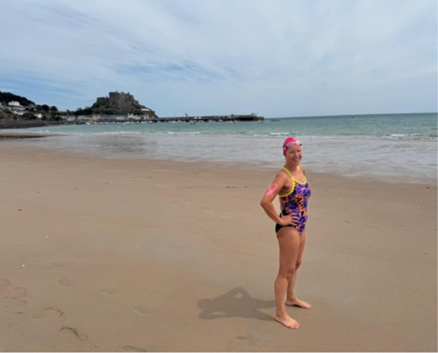 Nicky’s 58km Sea Swim round Jersey
